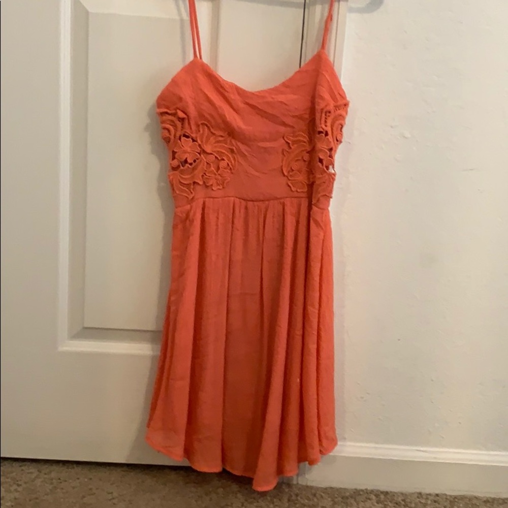 Pink/orange dress